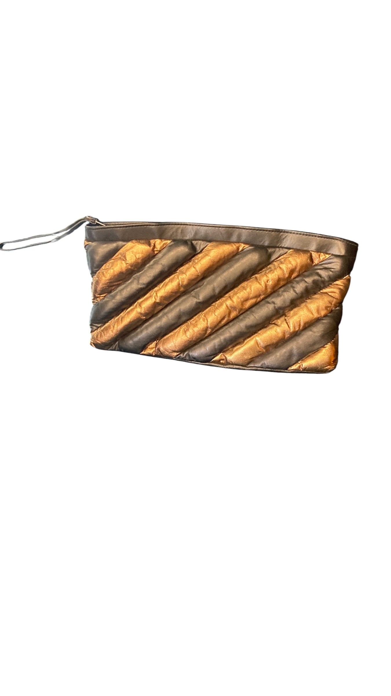 Gold & Blk Clutch