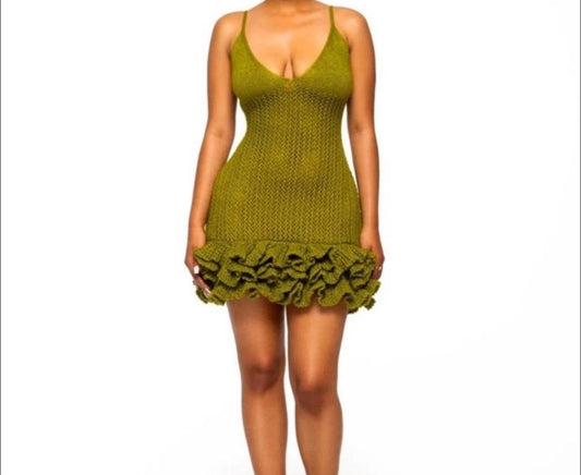Hanifa Iggy Crotchet Dress