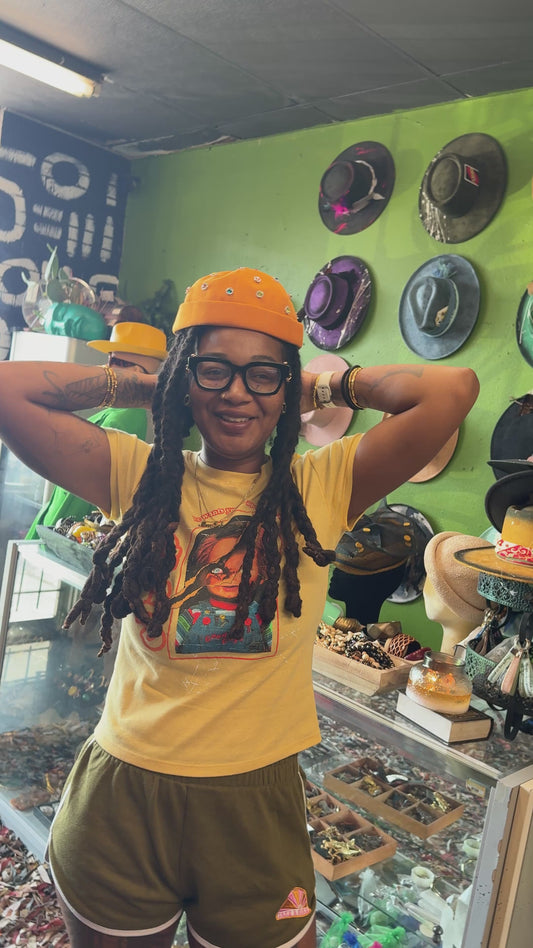 Dome Bucket Hat w “Stones”
